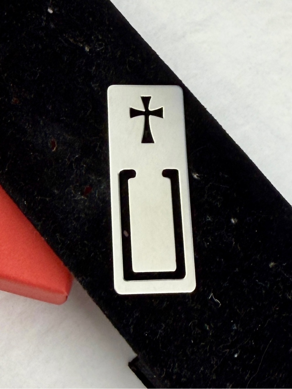 JAMES AVERY Sterling Silver "Crosslet Bookmark" Cross Bookmark; RETIRED